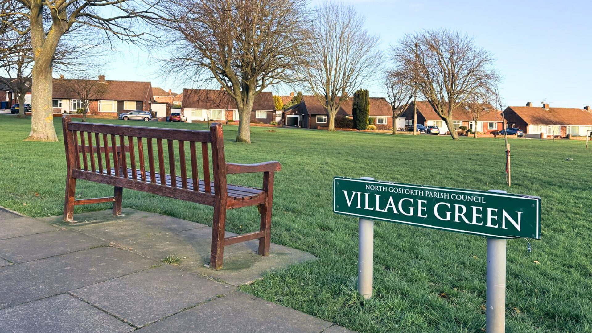 brunton park village green gosforth