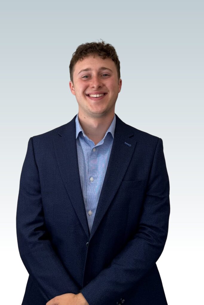 Fraser Cox, Sales Negotiator at Symonds Taylor estate agents, Newcastle
